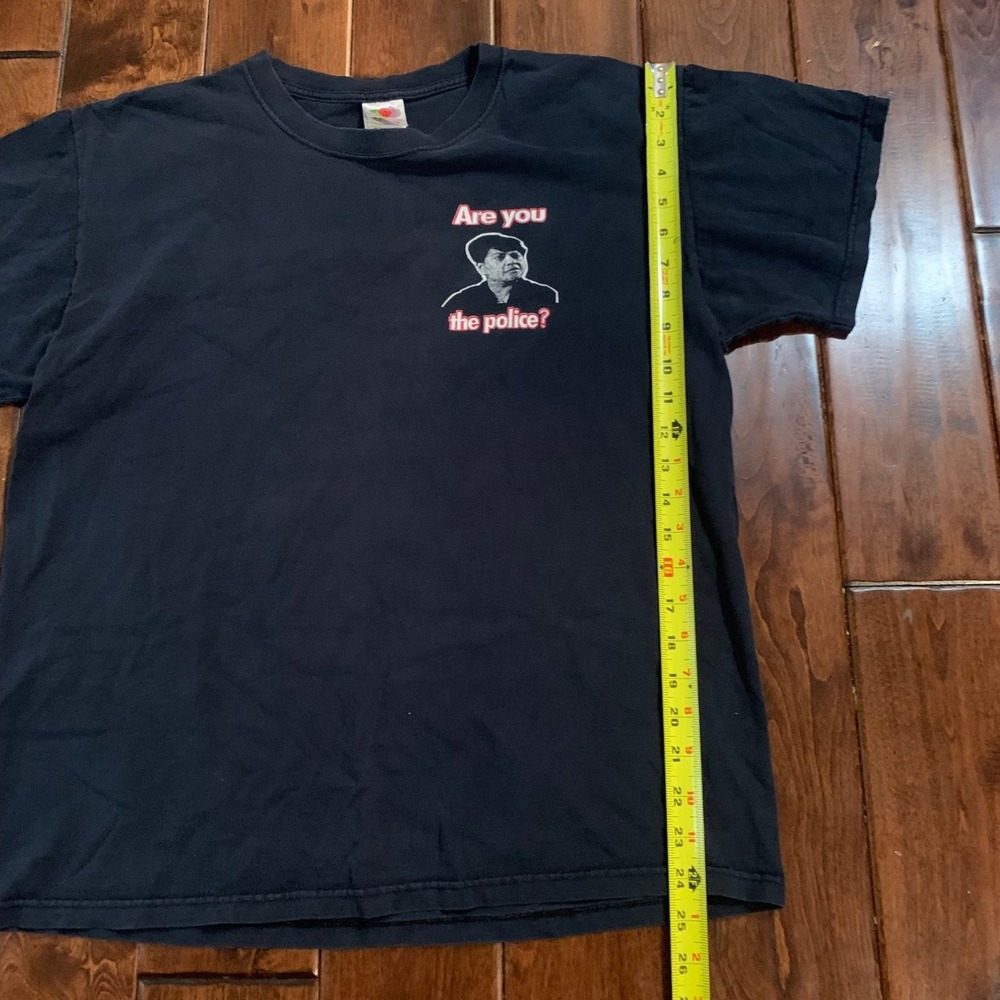 2009 Blues Brothers Borger Band‎ Fruit of the Loom Graphic T-Shirt Black Mens L - Picture 4 of 6